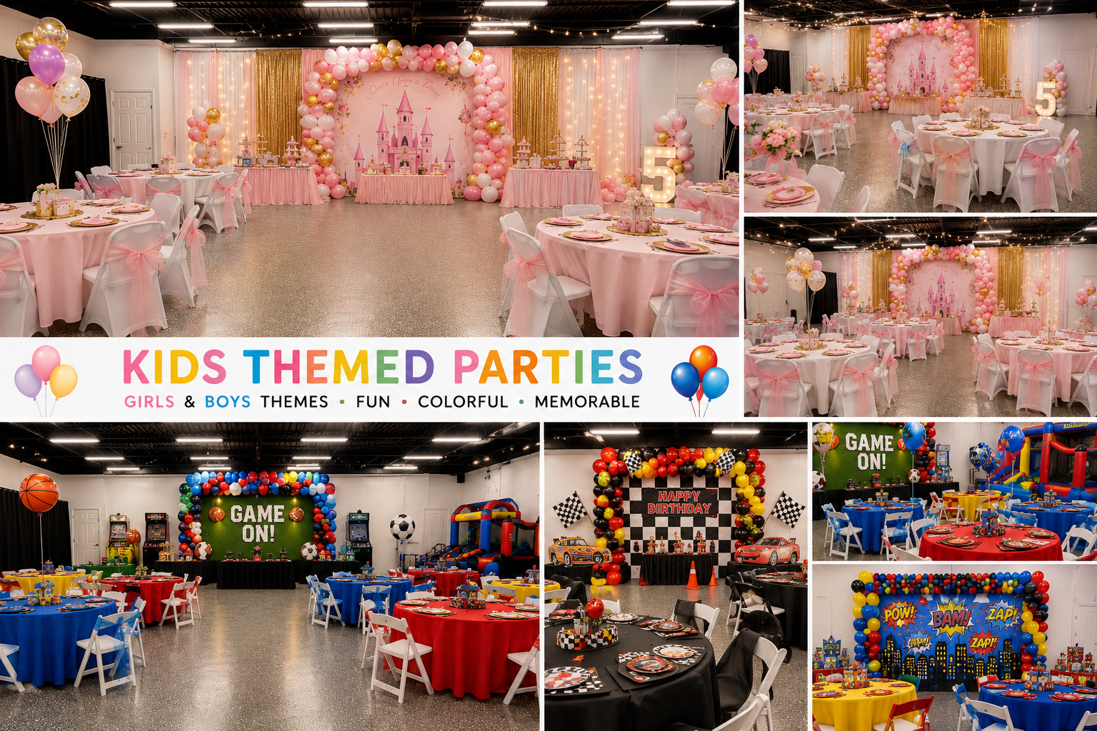 Themed Kids Birthdays